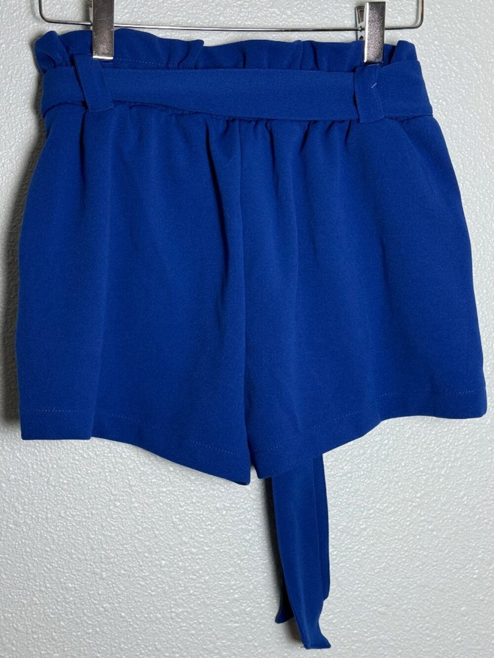 Sincerely Jules Paper Bag Blue Shorts Size Small - Picture 7 of 10